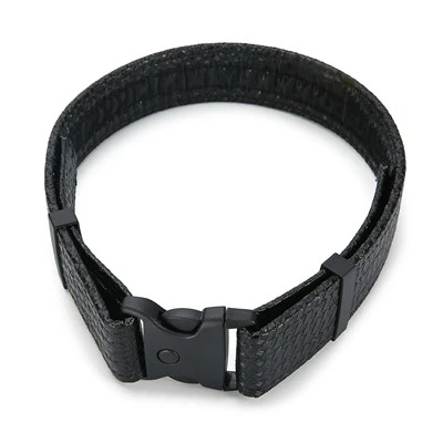 Black 2.25" Synthetic Leather Duty Belt