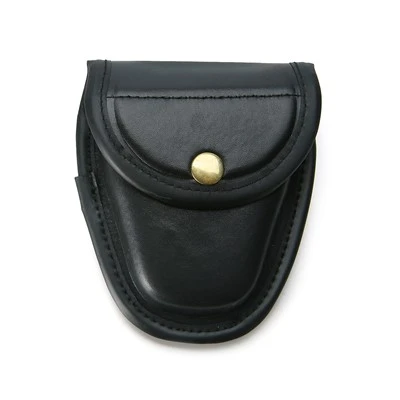 Plain Synthetic Leather Single Handcuffs Holder